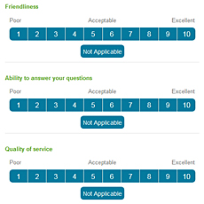 Tap-to-Rate Button Grid