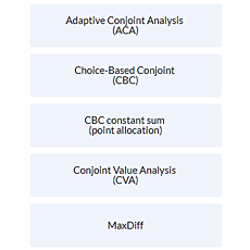 Conjoint and MaxDiff Analysis